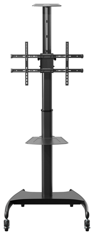 Soporte de Suelo Inclinable Giratorio con Ruedas y Manivela Aisens FT70TE-169 para TV 37-70 hasta 50kg