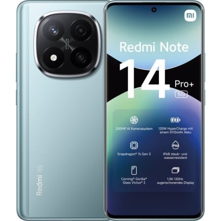 Smartphone Xiaomi Redmi Note 14 Pro+ 12 GB 256 GB 6.67 5G Azul