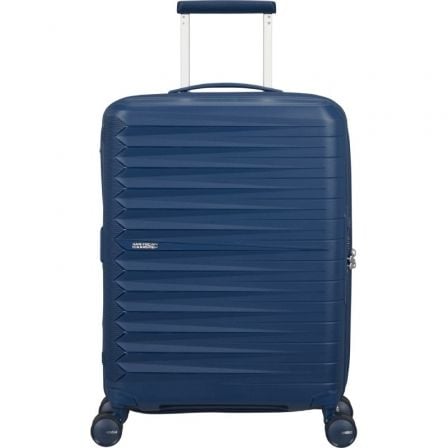 Maleta de Cabina American Tourister FastForward Spinner Expansible 55cm 55x40x23cm 4 Ruedas Azul Marino