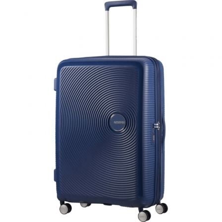 Maleta Grande American Tourister SoundBox Spinner 77cm 77x51.5x29.5cm 4 Ruedas Azul Marino