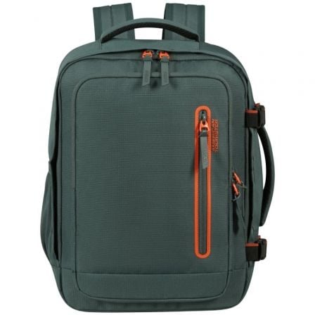 Mochila American Tourister Take2cabin S M para Portátiles hasta 15.6 26.5L Verde Oscuro