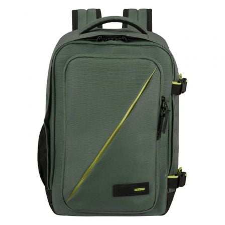Mochila American Tourister Take2cabin S Capacidad 24.2L Verde