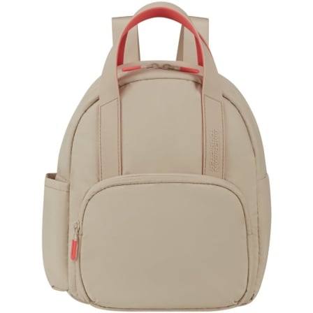 Mochila American Tourister Puffypop S Capacidad 8.5L Beige