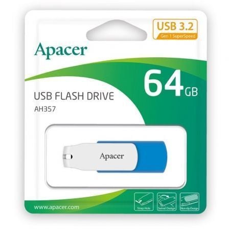 Pendrive 64 GB Apacer AH357 USB 3.2