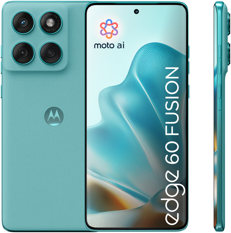 Smartphone Motorola Edge 60 Fusion 8 GB 256 GB 6.67 5G Verde Azulado