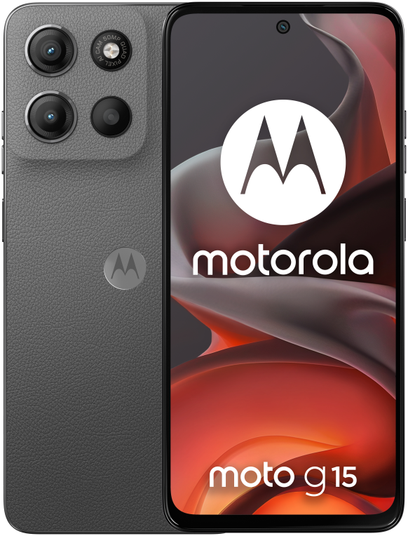 Motorola moto g15 17,1 cm (6.72 ) SIM doble Android 15 4G USB Tipo C 8 GB 512 GB 5200 mAh Gris