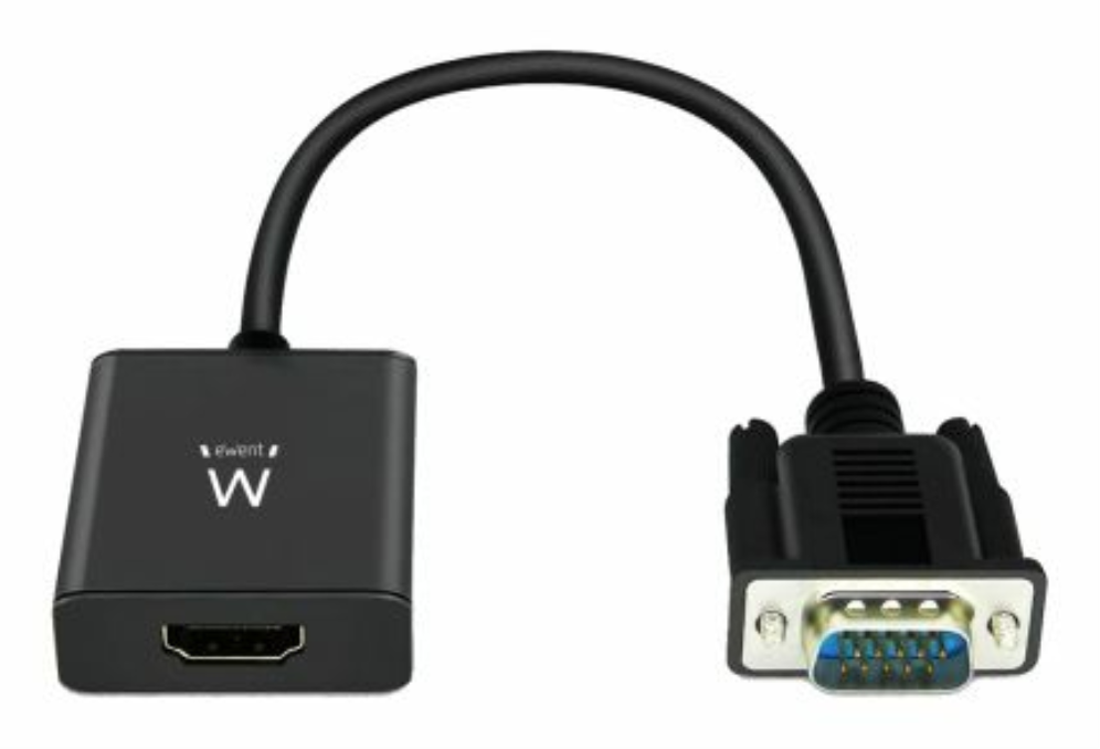 Ewent vga a hdmi con audio - macho - hembra