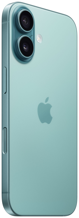 Apple iPhone 16 15,5 cm (6.1 ) SIM doble iOS 18 5G USB Tipo C 128 GB Verde azulado