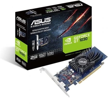 Tarjeta Gráfica ASUS GeForce GT 1030 2 GB GDDR5 Compatible con Perfil Bajo