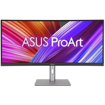 Monitor Profesional ASUS ProArt Display PA34VCNV 34 UWQHD Multimedia Regulable en altura Negro y Plata