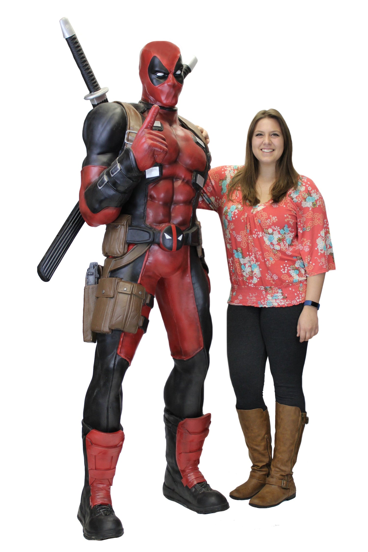 NECA Marvel Classics Deadpool · Réplica a tamaño real