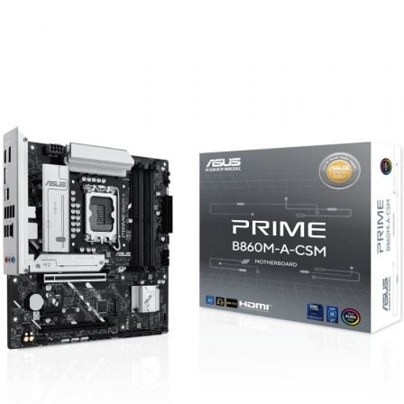 Placa Base ASUS Prime B860M-A CSM Socket 1851 DDR5 PCIe 5.0 Micro ATX
