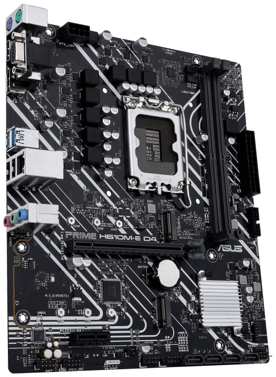 Placa Base ASUS Prime H610M-E D4-CSM Socket 1700 DDR4 PCIe 4.0 Micro ATX