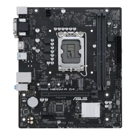 Placa Base ASUS Prime H610M-R D4 Socket 1700 DDR4 PCIe 4.0 Micro ATX Bulk