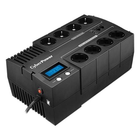 SAI Línea Interactiva Cyberpower BR1200ELCD 1200VA-720W 8 Salidas Formato Bloque