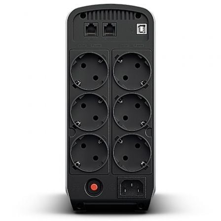 SAI Línea Interactiva Cyberpower CP900EPFCLCD 900VA-540W 6 Salidas Formato Torre