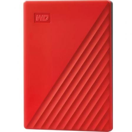 Disco Externo Western Digital My Passport 4 TB 2.5 USB 3.2 Rojo