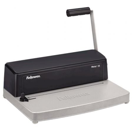 Encuadernadora Fellowes Metal 25 Grafito