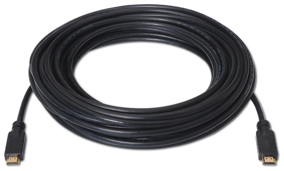 Cable HDMI 2.0 4K Aisens A120-0373 HDMI Macho - HDMI Macho 15m Negro