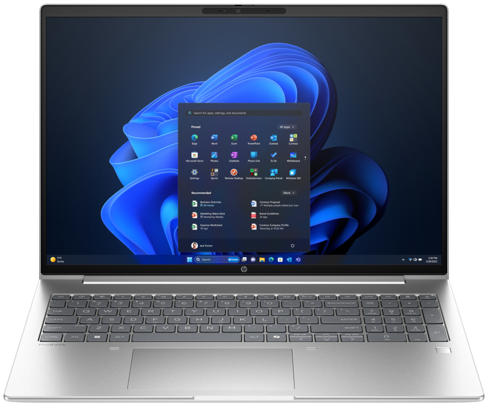 Portátil HP ProBook 4 G1i AD2U7ET Intel Core Ultra 5-225U 16 GB 512 GB SSD 16 Windows 11 Pro