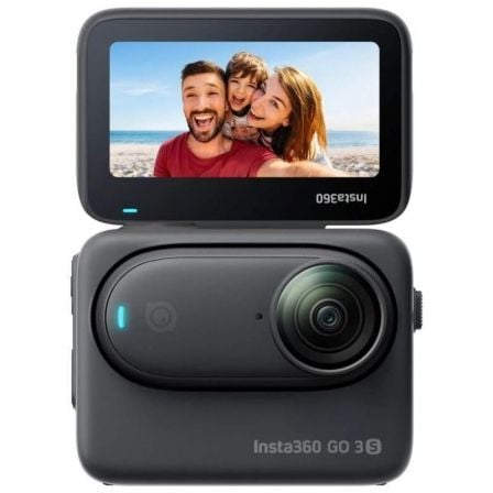 Cámara Digital Deportiva Insta360 GO 3S 4K Ángulo de visión 180º Negra