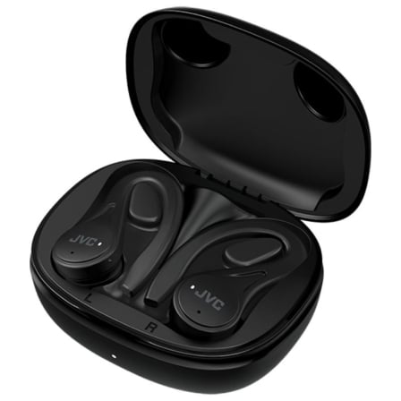 Auriculares Bluetooth JVC HA-EC25T con estuche de carga Autonomía 7.5h Negros