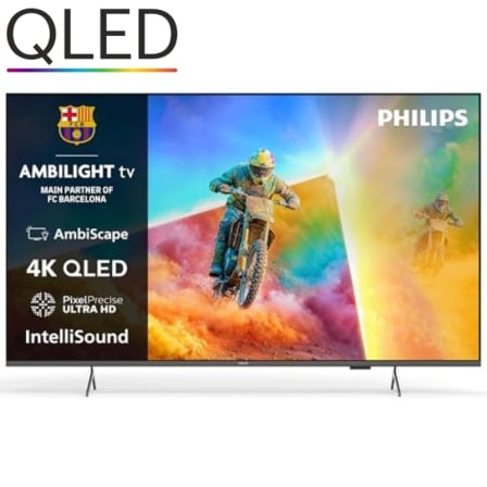 Televisor QLED Philips 65PQS8501 65 Ultra HD 4K Ambilight Smart TV Wi-Fi