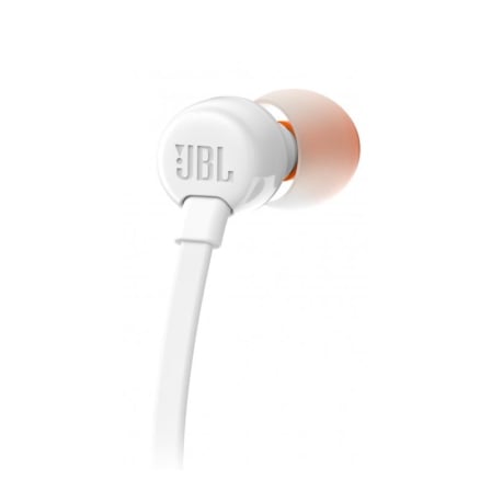 Auriculares Intrauditivos JBL Tune 110 con Micrófono Jack 3.5 Blancos