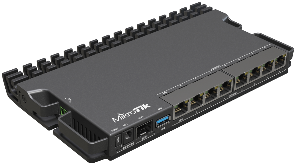 Mikrotik router rb5009ug+s+in 7xgbe 1x2.5gbe sfp+