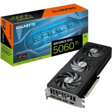 Tarjeta Gráfica Gigabyte GeForce RTX 5060 Ti EAGLE Max OC 8 GB GDDR7