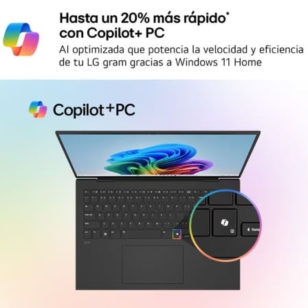 Portátil LG Gram Pro 16ZD90U-G.AX85BN Intel Core Ultra 7-355 32 GB 512 GB SSD 16 Sin Sistema Operativo