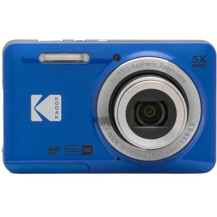 Cámara Digital Kodak Pixpro FZ55 16MP Zoom Óptico 5x Azul
