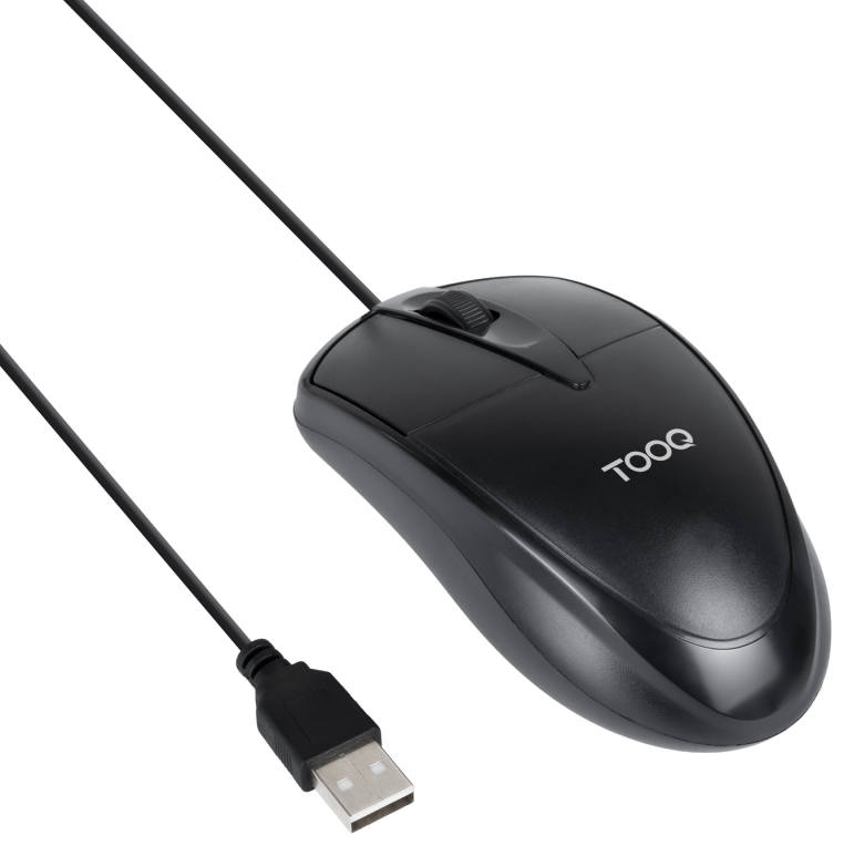 Ratón TooQ TQM-1001-B Hasta 1000 DPI