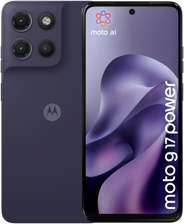 Motorola moto g17 power 17,1 cm (6.72 ) Ranura híbrida Dual SIM Android 15 USB Tipo C 4 GB 256 GB 6000 mAh Púrpura