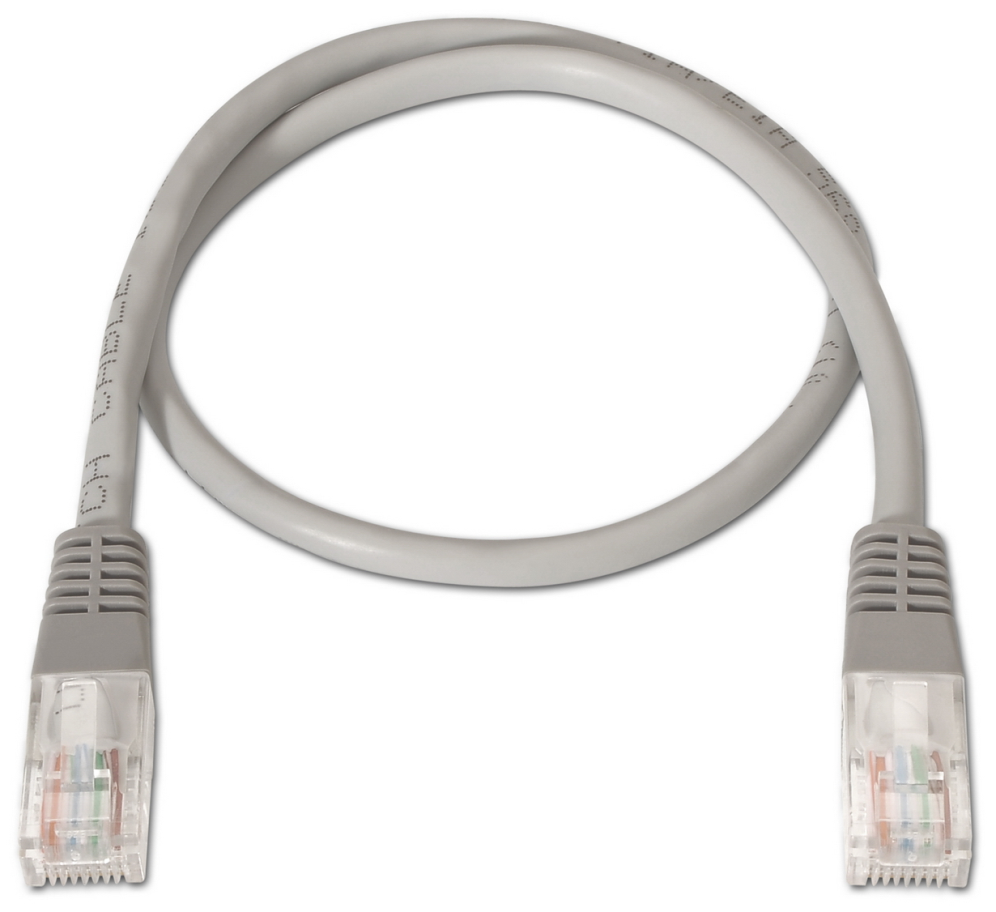 Cable de Red RJ45 UTP Aisens A135-0231 Cat.6 3m Gris
