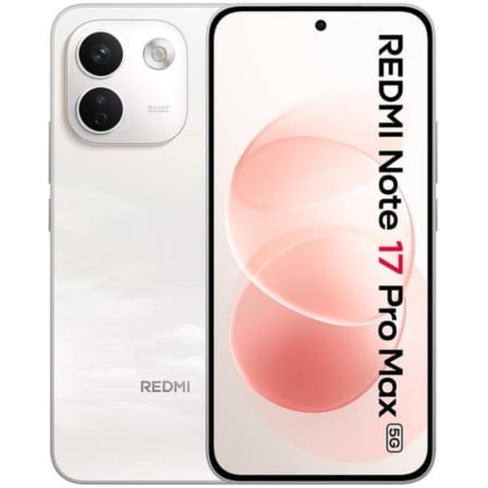 Smartphone Xiaomi Redmi Note 17 Pro Max 8 GB 256 GB 6.83 5G Blanco y Rosa Algodón