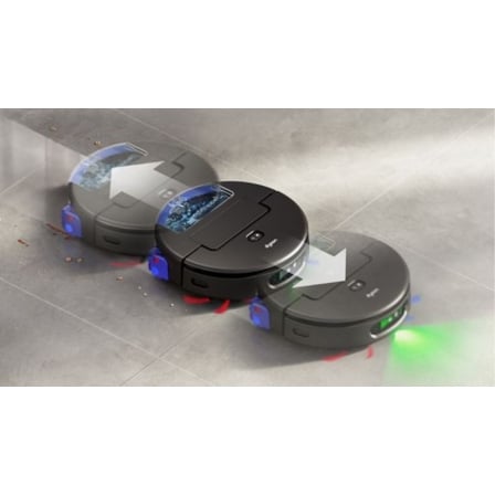 Robot Aspirador Dyson Spot+Scrub AI Friegasuelos control por Wi-Fi Negro