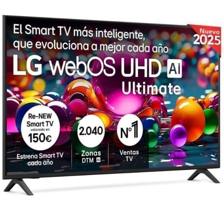 Televisor LG UHD 55UA74006LB 55 Ultra HD 4K Smart TV Wi-Fi