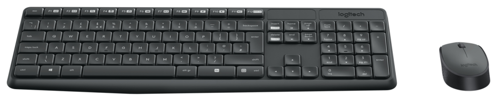 Teclado y Ratón Inalámbricos Logitech MK235