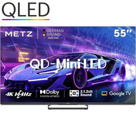 Televisor Metz QLED-MiniLED 55MNE8000Z 55 Ultra HD 4K Smart TV Wi-Fi