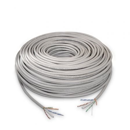 Bobina de Cable RJ45 UTP Aisens A135-0261 Cat.6 100m Gris