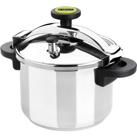 Olla a Presión Monix Classica M530002 Ø22cm 6L Acero Inoxidable Apta para Inducción