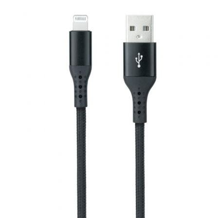 Cable USB 2.0 Lightning Nanocable 10.10.0401-COBK USB Macho - Lightning Macho 1m Negro