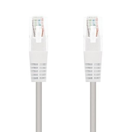 Cable de Red RJ45 UTP Nanocable 10.20.0105-W Cat.5e 5m Blanco