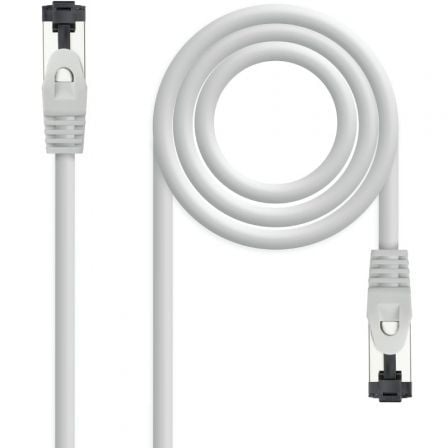 Cable de Red RJ45 SSTP Nanocable 10.20.2001-L150 Cat.8.1 1.5m Gris