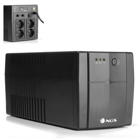 SAI Offline NGS Fortress 1500 V2 1200VA-720W 4 Salidas Formato Torre