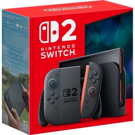 Nintendo Switch 2 Incluye base Incluye 2 Mandos Joy-Con Incluye 2 Correas