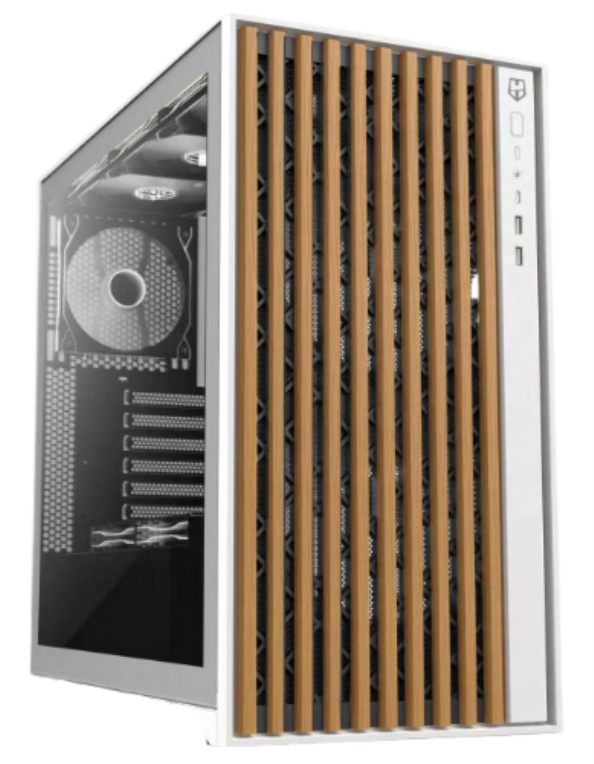 Caja Gaming Semitorre Nox Hummer Element Blanca