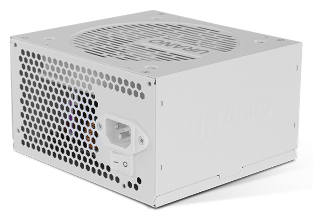 Fuente de Alimentación Nox Hummer Urano Pro White 850W Ventilador 12cm 80 Plus Bronze