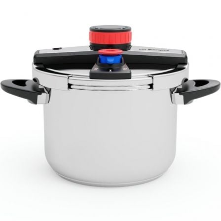 Olla a Presión Orbegozo HP 6200 6L Acero Inoxidable Apta para Inducción